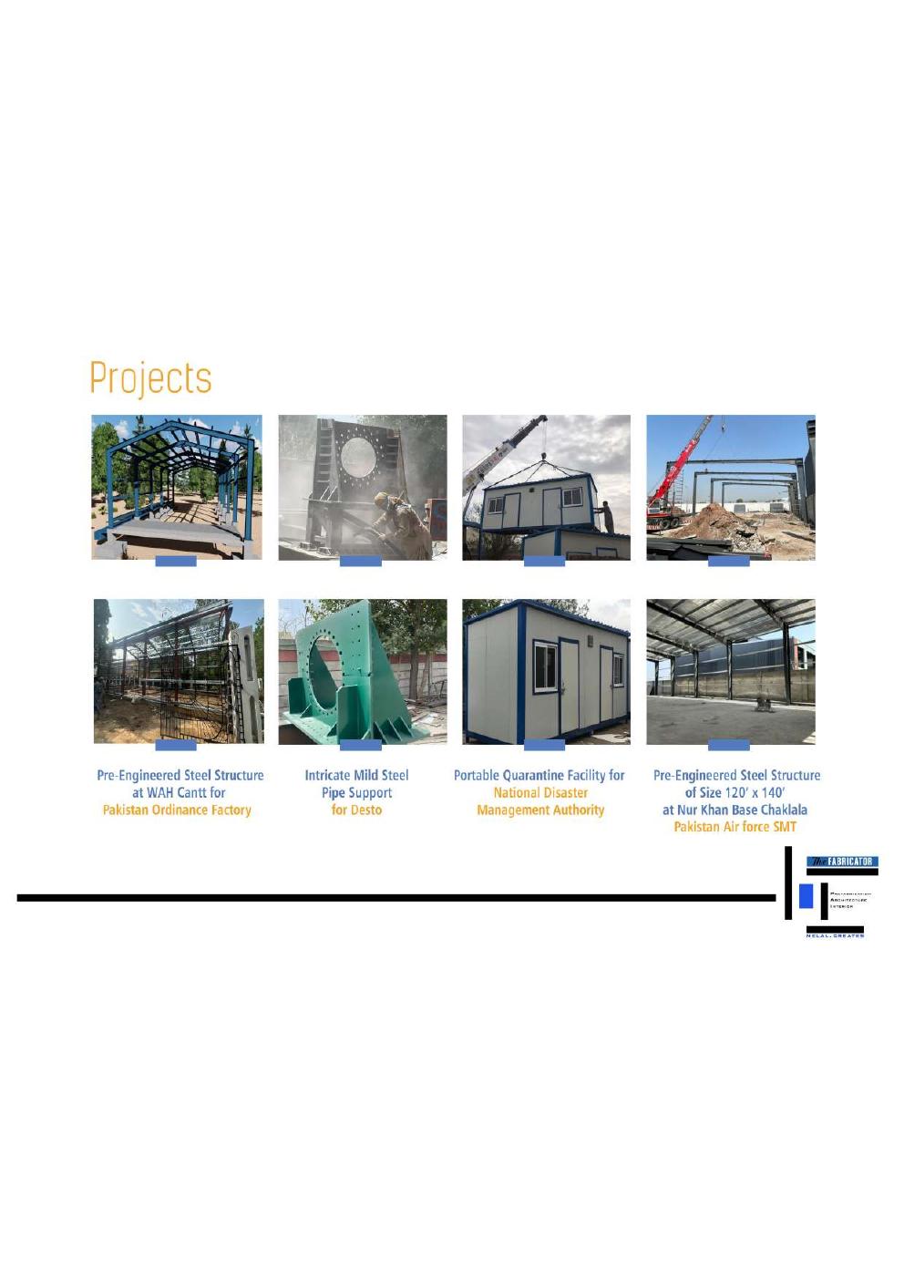 The Fabricator Project Portfolio 01